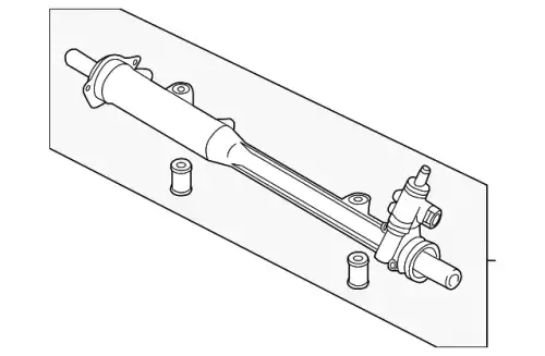 Рулевая рейка VAG 7P6422063KX