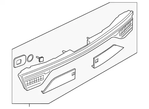 Фонарь задний VAG 4K8945095C