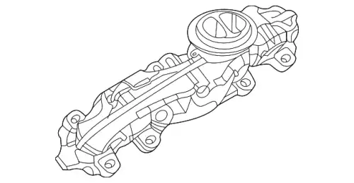 Коллектор выпускной VAG 0P2253034A