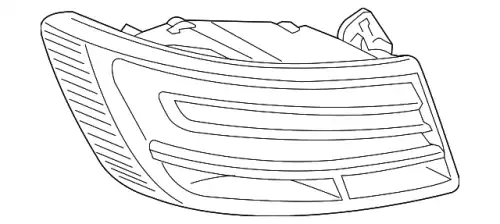 Фонарь задний VAG 4K5945224B