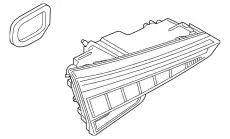 Фонарь задний VAG 4K5945093E