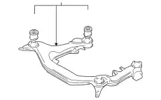 Подрамник 8D0399313BM VAG