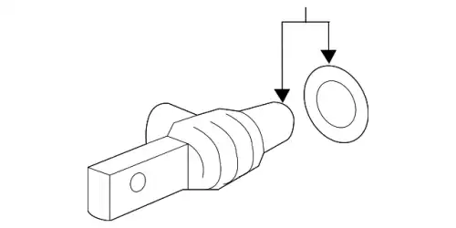 Датчик импульсов 04L907601A VAG