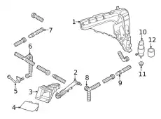 4M8955101 форсунка омывателя левая VAG