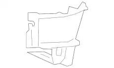 4K0121764B AIR DUCT VAG