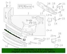 4K0807888 REINFORCE VAG