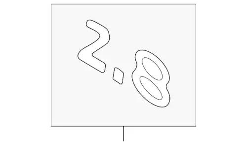 4B0853743L2ZZ ЭМБЛЕМА VAG