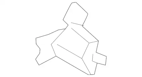 Амортизатор (упор) багажника VAG 5Q0823402B