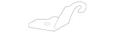17A941058 Кронштейн фары VAG