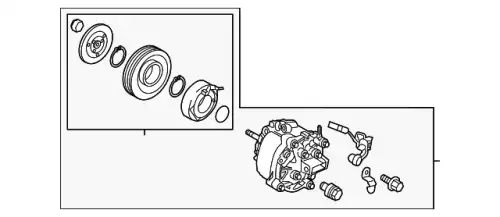 КОМПРЕССОР 7813A871 MITSUBISHI