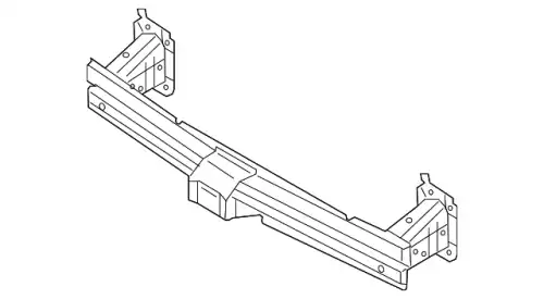 Усилитель бампера MITSUBISHI 6400H568