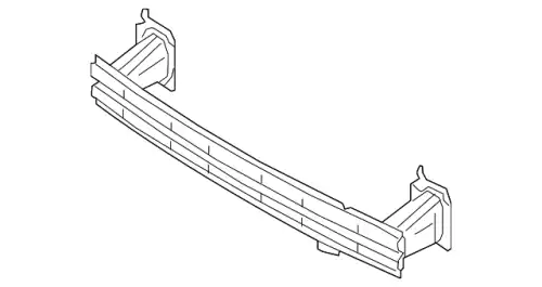 Усилитель бампера MITSUBISHI 6400H351