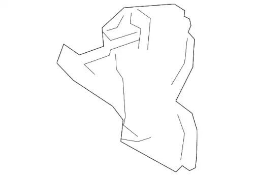 MUD GUARD 5370A927 MITSUBISHI