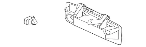 Ручка двери MITSUBISHI MN126702