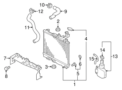 DUCT ASSY, RUBBER 1370A424 MITSUBISHI