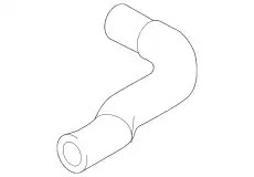 DUCT ASSY, RUBBER 1370A423 MITSUBISHI