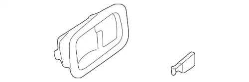 Ручка двери MITSUBISHI MR633075
