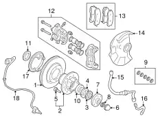  ТРУБКА ПЕРЕДНИХ ТОРМОЗОВ ЛЕВАЯ MR289680 MITSUBISHI