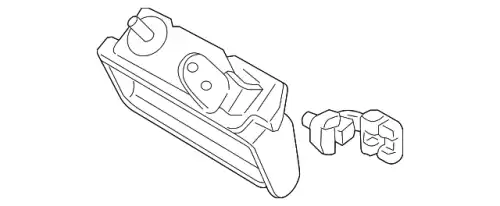 Ручка двери MITSUBISHI MR371739