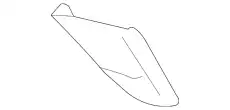 НАКЛАДКА БАМПЕРА MN181321XA MITSUBISHI