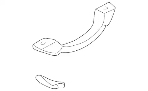 Ручка двери MITSUBISHI MR330018