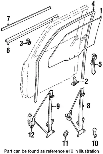 Ручка двери MITSUBISHI MB846541