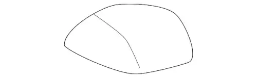 MR112598 PLATE, METAL MITSUBISHI