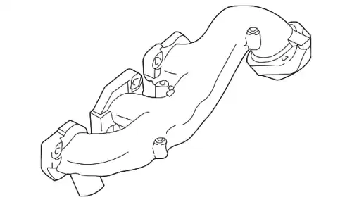 Коллектор выпускной JAGUAR AJ84560