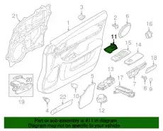 ARMREST COVER C2D3227PMB JAGUAR