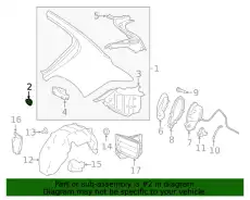 DICHTSCHRAUBE C2Z7834 JAGUAR
