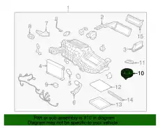 GEHAUSE-GEBLASE T2H8144 JAGUAR