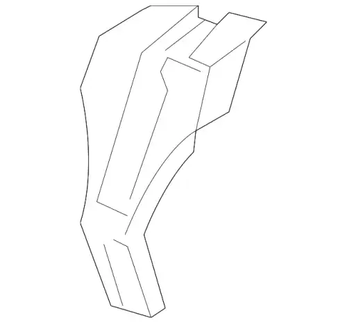HALTERUNG, STOSSFAENGER XR843145 JAGUAR
