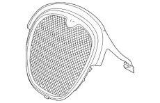 Решетка радиатора JAGUAR XR845003XXX
