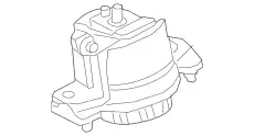 MOTORAUFHANGUNG T4A13048 JAGUAR