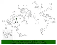 O-RING J9C6318 JAGUAR