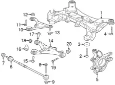 Рычаг подвески JAGUAR C2D45609