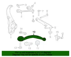 Рычаг подвески JAGUAR T4A29804