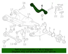 Рычаг подвески JAGUAR J9C1717