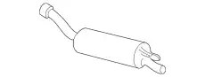 SCHALLDAEMPFER, AUSPUFF NNG6784AA JAGUAR