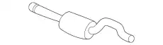 SCHALLDAEMPFER, AUSPUFF NNG6761BA JAGUAR
