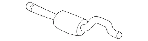 SCHALLDAEMPFER, AUSPUFF NNG6761BA JAGUAR
