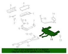 SCHALLDAEMPFER, AUSPUFF C2P2176 JAGUAR