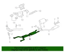 SCHALLDAEMPFER, AUSPUFF C2C26259 JAGUAR