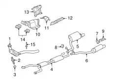 SCHALLDAEMPFER, AUSPUFF C2C26259 JAGUAR