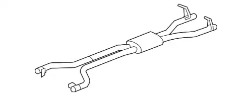 SCHALLDAEMPFER, AUSPUFF C2P4561 JAGUAR