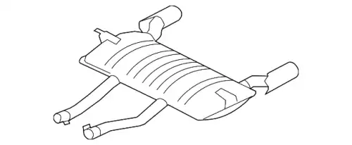 SCHALLDAEMPFER, AUSPUFF C2P13180 JAGUAR