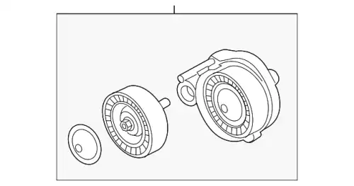 TENSIONER-DRIVE BELT T2H38134 JAGUAR