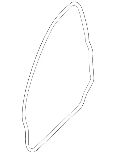 Уплотнитель двери JAGUAR XR845064
