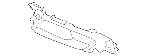 Ручка двери JAGUAR T2H17095