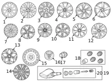 Диск колесный Projector 20 J9C3208 JAGUAR